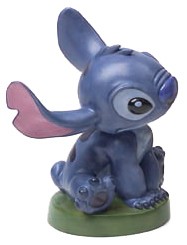 Lilo And Stich Stitch Perplexed Student by WDCC Disney Classics Image is watermarked for copyright protection and is not present on the actual art work.
