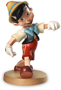 Pinocchio Lookout World by WDCC Disney Classics Image is watermarked for copyright protection and is not present on the actual art work.