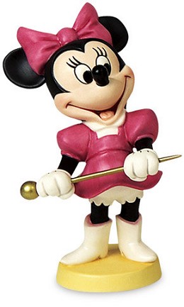 Mickey Mouse Club Minnie Mouse Join The Parade by WDCC Disney Classics Image is watermarked for copyright protection and is not present on the actual art work.