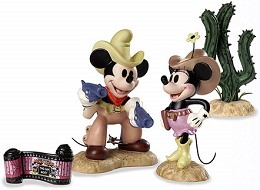 Two Gun Mickey Color Set by WDCC Disney Classics Image is watermarked for copyright protection and is not present on the actual art work.