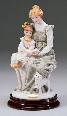 Story Time Capodimonte by Giuseppe Armani Image is watermarked for copyright protection and is not present on the actual art work.