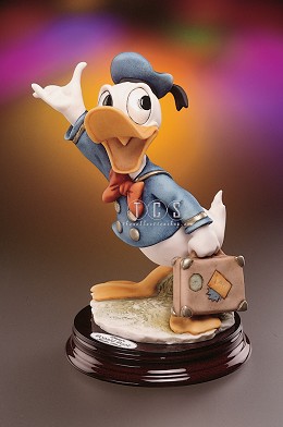 Donald Duck by Giuseppe Armani Image is watermarked for copyright protection and is not present on the actual art work.