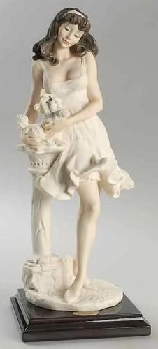 Puppy Love by Giuseppe Armani Image is watermarked for copyright protection and is not present on the actual art work.