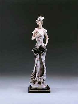 The Flirt - by Giuseppe Armani Image is watermarked for copyright protection and is not present on the actual art work.
