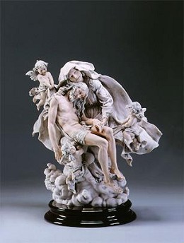 THE SORROW by Giuseppe Armani Image is watermarked for copyright protection and is not present on the actual art work.