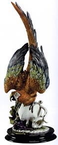 Flaming Feathers by Giuseppe Armani Image is watermarked for copyright protection and is not present on the actual art work.