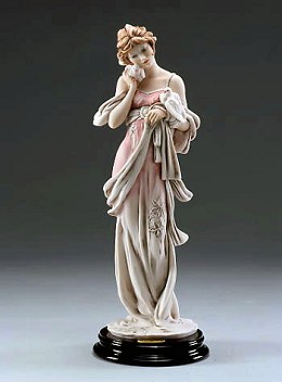 The Dreamer by Giuseppe Armani Image is watermarked for copyright protection and is not present on the actual art work.