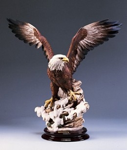 The Guardian by Giuseppe Armani Image is watermarked for copyright protection and is not present on the actual art work.