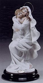 Madonna And Baby Jesus by Giuseppe Armani Image is watermarked for copyright protection and is not present on the actual art work.