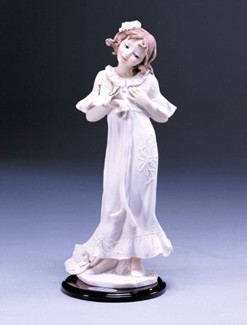 High Society 1982-93 by Lladro Image is watermarked for copyright protection and is not present on the actual art work.