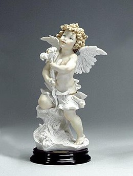 Innocence (little Angel) by Giuseppe Armani Image is watermarked for copyright protection and is not present on the actual art work.