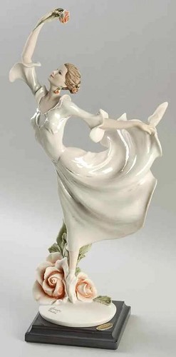Dance Of The Roses by Giuseppe Armani Image is watermarked for copyright protection and is not present on the actual art work.