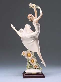 Dance Of The Daisies by Giuseppe Armani Image is watermarked for copyright protection and is not present on the actual art work.