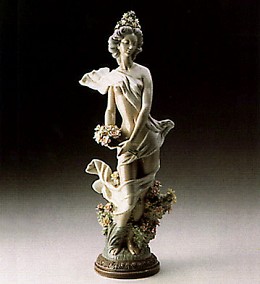 Classic Spring 1985 Le 1500 by Lladro Image is watermarked for copyright protection and is not present on the actual art work.