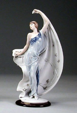 Silver Moon by Giuseppe Armani Image is watermarked for copyright protection and is not present on the actual art work.