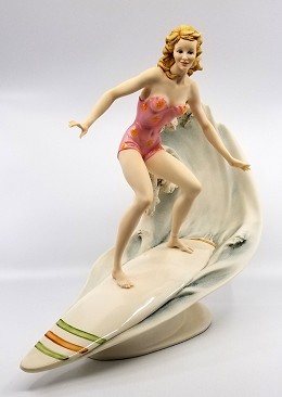 Surfing by Giuseppe Armani Image is watermarked for copyright protection and is not present on the actual art work.