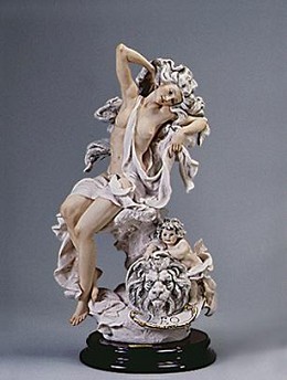Leo by Giuseppe Armani Image is watermarked for copyright protection and is not present on the actual art work.