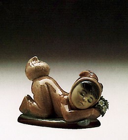 Nature Boy 1986-91 by Lladro Image is watermarked for copyright protection and is not present on the actual art work.