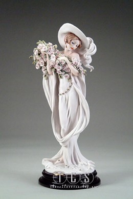 Tosca by Giuseppe Armani Image is watermarked for copyright protection and is not present on the actual art work.