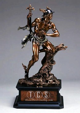 Mercury by Giuseppe Armani Image is watermarked for copyright protection and is not present on the actual art work.