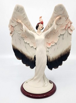 Flamingo Dancer by Giuseppe Armani Image is watermarked for copyright protection and is not present on the actual art work.
