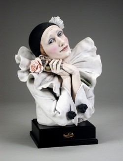 Pierrot In Love - by Giuseppe Armani Image is watermarked for copyright protection and is not present on the actual art work.