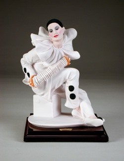 Pierrot's Serenade by Giuseppe Armani Image is watermarked for copyright protection and is not present on the actual art work.