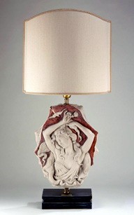 Primavera Lamp by Giuseppe Armani Image is watermarked for copyright protection and is not present on the actual art work.