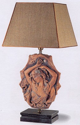 Primavera Lamp by Giuseppe Armani Image is watermarked for copyright protection and is not present on the actual art work.