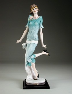 The Flapper by Giuseppe Armani Image is watermarked for copyright protection and is not present on the actual art work.