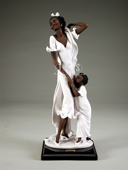 My Baby Love by Giuseppe Armani Image is watermarked for copyright protection and is not present on the actual art work.