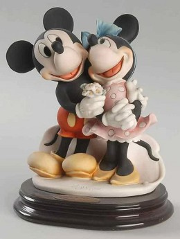 Mickey And Minnie - Ltd. Ed. 2003 by Giuseppe Armani Image is watermarked for copyright protection and is not present on the actual art work.