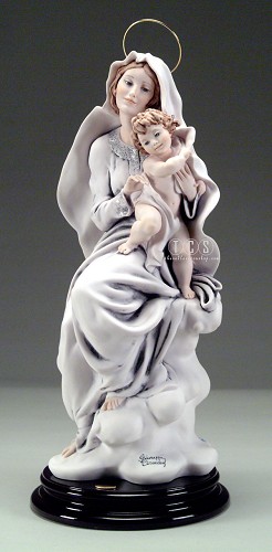 Madonna Di Foligno by Giuseppe Armani Image is watermarked for copyright protection and is not present on the actual art work.