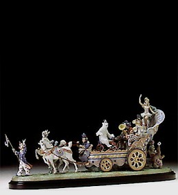 Circus Fanfare Le1500  1994-97 by Lladro Image is watermarked for copyright protection and is not present on the actual art work.