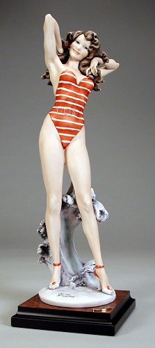 Miss Miami by Giuseppe Armani Image is watermarked for copyright protection and is not present on the actual art work.