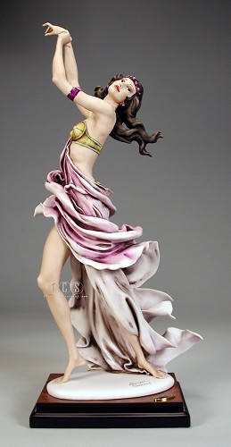 Salome - Dance Of Seven Veils by Giuseppe Armani Image is watermarked for copyright protection and is not present on the actual art work.