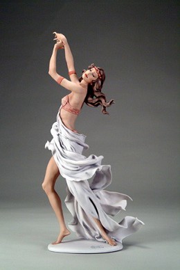 Salome - Dance Of Seven Veils by Giuseppe Armani Image is watermarked for copyright protection and is not present on the actual art work.