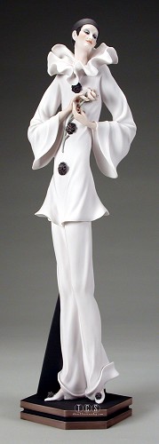 Romantic Pierrot by Giuseppe Armani Image is watermarked for copyright protection and is not present on the actual art work.