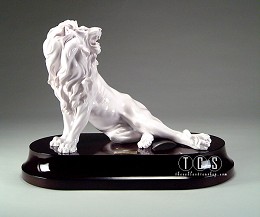 Lion's Roar by Giuseppe Armani Image is watermarked for copyright protection and is not present on the actual art work.