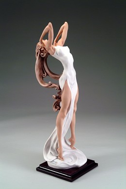 Stretching Beauty by Giuseppe Armani Image is watermarked for copyright protection and is not present on the actual art work.