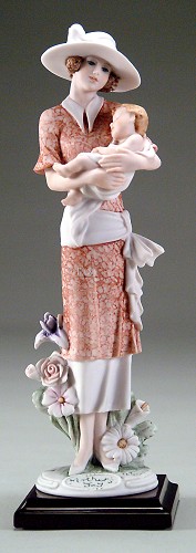 Mothers Joy by Giuseppe Armani Image is watermarked for copyright protection and is not present on the actual art work.