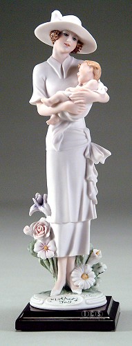 Mothers Joy by Giuseppe Armani Image is watermarked for copyright protection and is not present on the actual art work.