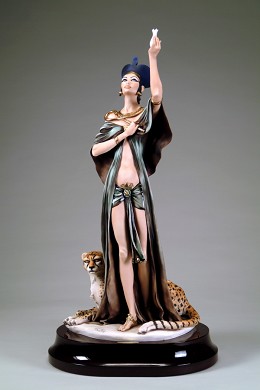Nefertiti by Giuseppe Armani Image is watermarked for copyright protection and is not present on the actual art work.