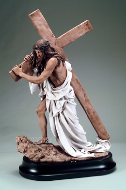 The Calvary by Giuseppe Armani Image is watermarked for copyright protection and is not present on the actual art work.
