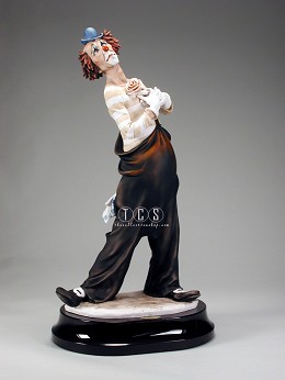 Romantic Clown - Ltd. Ed. 750 by Giuseppe Armani Image is watermarked for copyright protection and is not present on the actual art work.