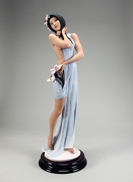 Ikebana Girl by Giuseppe Armani Image is watermarked for copyright protection and is not present on the actual art work.
