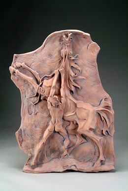 The Break In - Plaque Ltd Ed. 975 by Giuseppe Armani Image is watermarked for copyright protection and is not present on the actual art work.