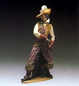 Swordsman 1974-81 by Lladro Image is watermarked for copyright protection and is not present on the actual art work.