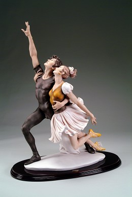 Pas De Deux - Ltd. Ed. 975 by Giuseppe Armani Image is watermarked for copyright protection and is not present on the actual art work.