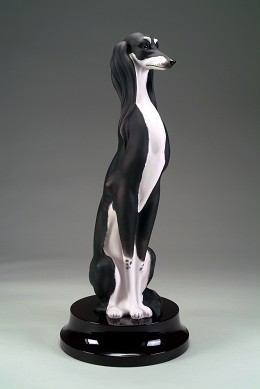 Saluki Hound - Ltd. Ed. 950 by Giuseppe Armani Image is watermarked for copyright protection and is not present on the actual art work.